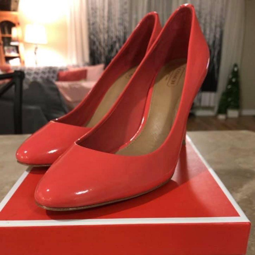 COACH Nala Patent Pumps